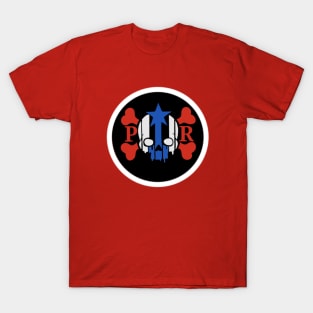 Puerto rico flag skull and crossbones T-Shirt